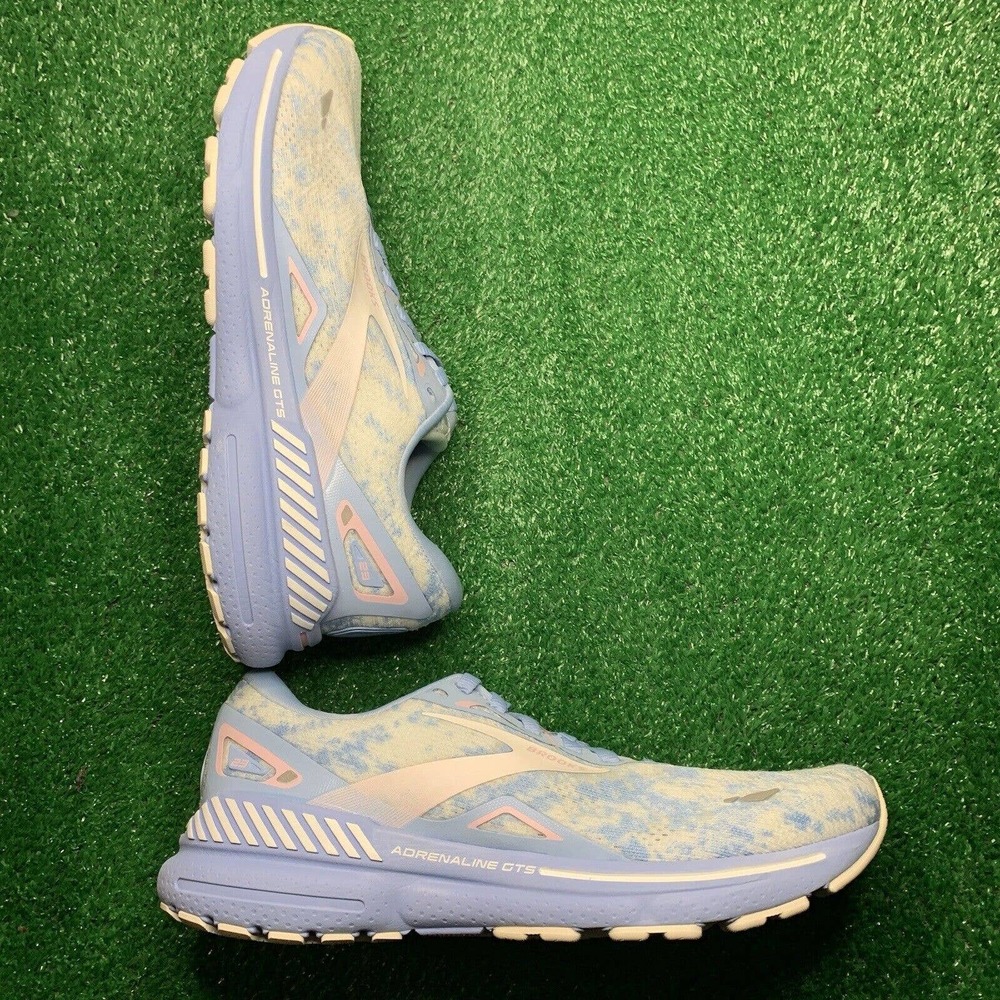 Brooks Adrenaline GTS 23 Women’s Size 8.5 Running Shoes Blue/Open Air/Pink